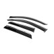 Ветровики с хромом Niken Luxury (4 шт) для Mitsubishi ASX 2010-2023 гг