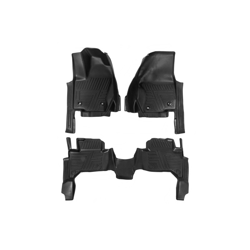 Резиновые коврики Niken Luxury 3D (5 шт) для Toyota Land Cruiser Prado 250