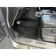 Коврики текстильные Deluxe (3 ряда, черный) для Nissan Patrol Y62 2010-2024 гг