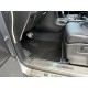 Коврики текстильные Deluxe (3 ряда, черный) для Nissan Patrol Y62 2010-2024 гг