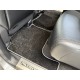 Коврики текстильные Deluxe (3 ряда, черный) для Nissan Patrol Y62 2010-2024 гг