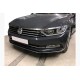 Накладки на фары (2015-2018, 2 шт, нерж) для Volkswagen Passat B8