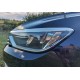 Накладки на фары (2015-2018, 2 шт, нерж) для Volkswagen Passat B8