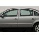 Молдинг дверных стоек (6 шт, нерж.) для Volkswagen Passat B5 1997-2005 гг