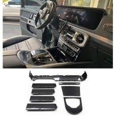 Комплект карбоновых вставок в салон V2 для Mercedes G сlass W463 2018-2024 гг