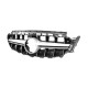 Передняя решетка в дизайне E63 AMG Silver (для Avantgarde 2016-2019) для Mercedes E-сlass W213
