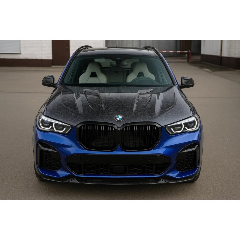 Капот из кованого карбона V3 (G06/F96) для BMW X6 G06 2019- гг
