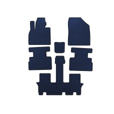 Килимки EVA (3 ряди, 7-ми місний, Синій) для Kia Stonic 2017- рр