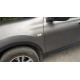 Обведення поворотника (2 шт, нерж) для Nissan Qashqai 2010-2014рр