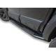 Боковые пороги Amazon Black (2 шт, черные) для Volkswagen Amarok 2022- гг