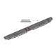 Боковые пороги Dakar V2 без LED (2 шт, металл) для Volkswagen Amarok 2022- гг