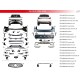 Комплект обвесов AMG-Line для Mercedes GLC X254