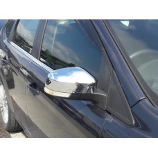 Накладки на дзеркала (2 шт, пласт.) для Ford Focus II 2008-2011 рр