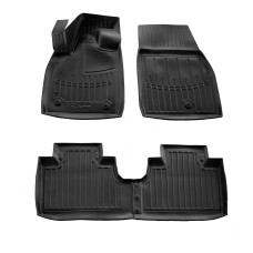 Коврики Stingray 3D (4 шт) для Ford Mustang E-mach
