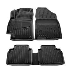 Коврики Stingray 3D (5 шт) для Hyundai Elantra (CN7) 2020- гг