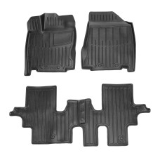 Коврики Stingray 3D (7 мест, 4 шт) для Infiniti QX60 2016-2021 гг