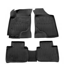 Коврики Stingray 3D (5 шт) для Kia Cerato 1 2004-2009 гг