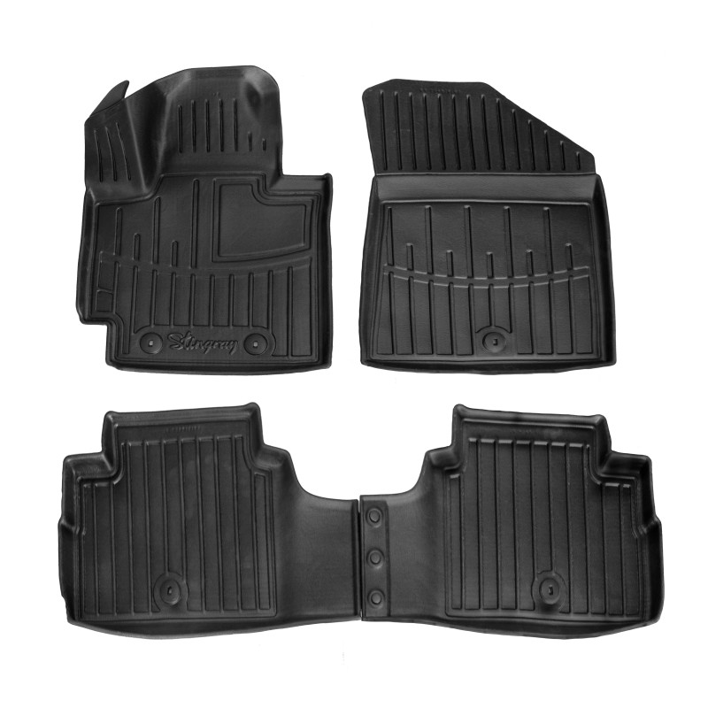 Коврики Stingray 3D (4 шт) для Kia Soul II 2013-2018 гг Коврики Stingray 3D (4 шт) для Kia Soul II 2013-2018 гг