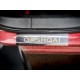 Накладки на пороги (Carmos V1, 4 шт, нерж.) для Nissan Qashqai 2007-2010 рр