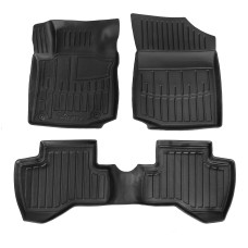 Килимки Stingray 3D (3 шт) для Citroen C-1 2005-2014 рр