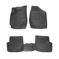 Коврики Stingray 3D (4 шт) для Toyota Corolla 2002-2007 гг