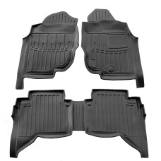 Килимки Stingray 3D (Праворульний, Crew Cab, 5 шт) для Toyota Hilux 2006-2015 рр