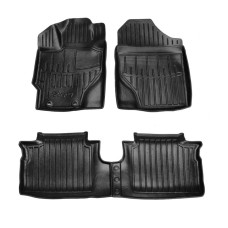 Килимки Stingray 3D (4 шт) для Toyota Yaris 2010-2020 рр