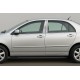 Хром на стійки (4 шт, нерж) для Toyota Corolla 2002-2007 рр