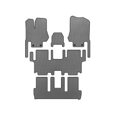 Коврики EVA (3 ряда, 7-местный, Серый) для Nissan Quest 2011-2017 гг