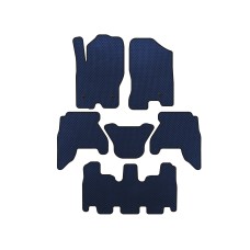 Коврики EVA (3 ряда, Синий) для Nissan Pathfinder R51 2005-2014 гг