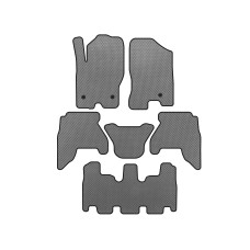 Килимки EVA (3 ряди, Сірий) для Nissan Pathfinder R51 2005-2014рр