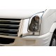 Накладка на фари (2 шт., нерж) для Volkswagen Crafter 2006-2016 рр
