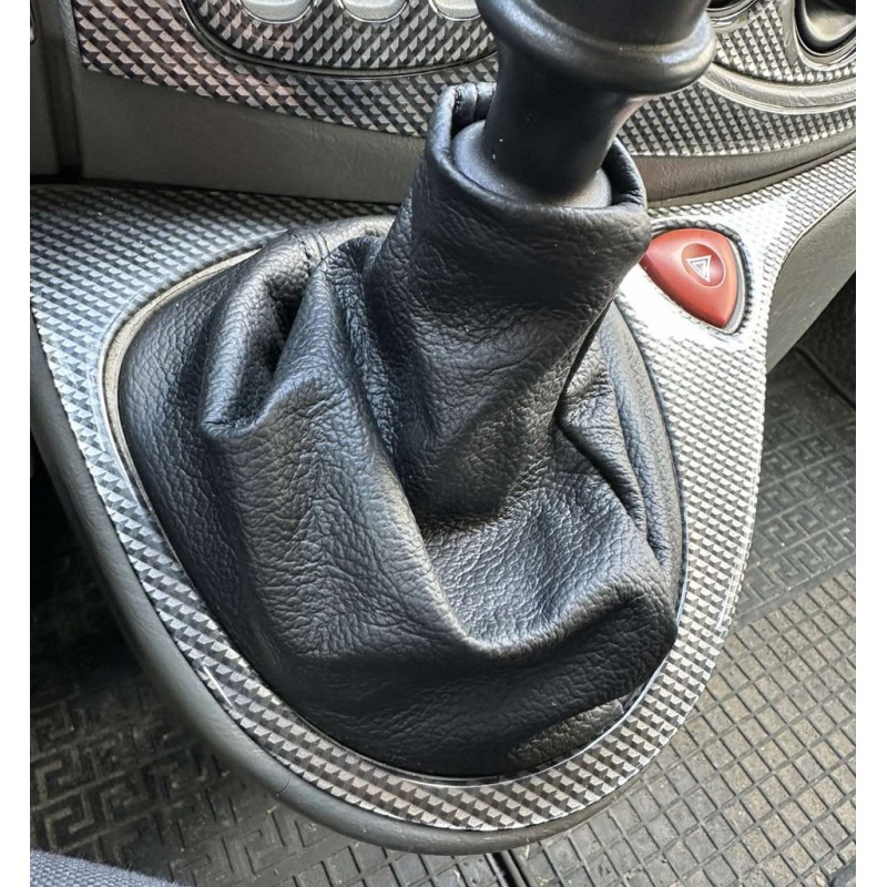Кожаный чехол КПП для Renault Trafic 2001-2015 гг