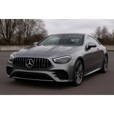 Передня решітка Panamericana GT (AMG Line, 2020-2024) Без місця під камеру для Mercedes E-class coupe C238