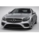 Передняя решетка Diamond Silver (для 2016-2020) Без места под камеру для Mercedes E-class coupe C238