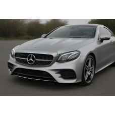 Передня решітка Diamond Black (для 2016-2020) Без місця під камеру для Mercedes E-class coupe C238
