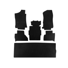 Коврики EVA (3 ряда, Черный) для Cadillac Escalade 2014-2020 гг