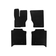 Коврики EVA (Long, задний ряд с консолью, Черный) для Range Rover IV L405 2013-2021 гг