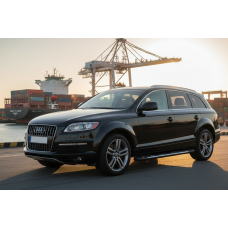 Боковые Подножки Sunrise (2 шт., Алюминий) для Ауди Q7 2005-2015 гг