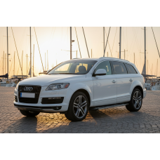 Боковые Подножки Rainbow (2 шт., Алюминий) для Ауди Q7 2005-2015 гг