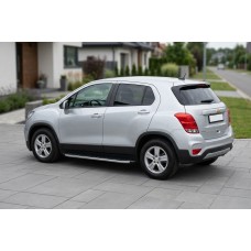 Боковые Подножки Fullmond (2 шт., Алюминий) для Chevrolet Trax 2012-2023 гг