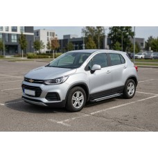 Боковые Подножки Rainbow (2 шт., Алюминий) для Chevrolet Trax 2012-2023 гг