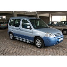 Бокові пороги Rainbow (2 шт., Алюміній) для Citroen Berlingo 1996-2008 рр
