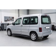 Бокові пороги Bosphorus Black (2 шт., Алюміній) для Citroen Berlingo 1996-2008 рр