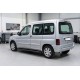 Боковые пороги Bosphorus Black (2 шт., алюминий) для Citroen Berlingo 1996-2008 гг