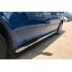 Боковые трубы (2 шт., нержавейка) d70 для Mercedes Vito W638 1996-2003 гг