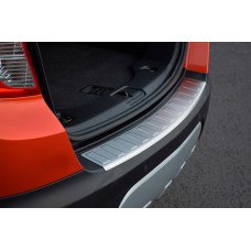 Накладка на задний бампер OmsaLine Нержавейка для Chevrolet Trax 2012-2023 гг