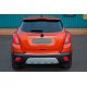 Накладка на задний бампер OmsaLine Нержавейка для Chevrolet Trax 2012-2023 гг