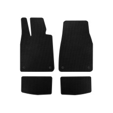 Килимки EVA (2021-, Чорний) для Porsche Taycan 2019- рр