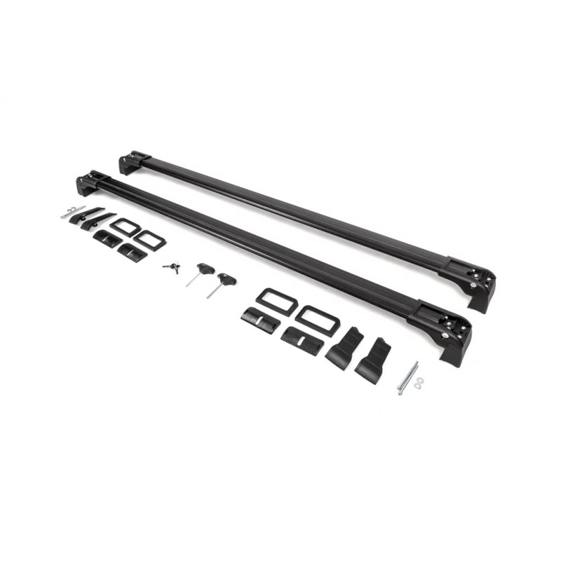 Поперечены в штатные места под ключ Wingbar V3 (2 шт) Черные для Opel Vivaro 2019- гг Поперечены в штатные места под ключ Wingbar V3 (2 шт) Черные для Opel Vivaro 2019- гг